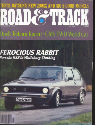 ROAD & TRACK 1979 DEC - V8 RABBIT, AC COBRA, 365GTB/4